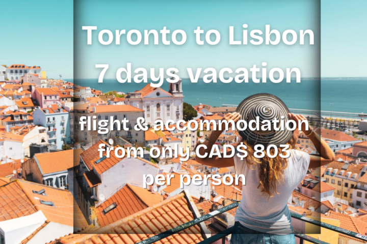 toronto to lisbon vacation do it yourself package foxsaga