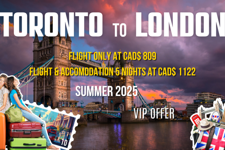 great do it yourself vacation from toronto to london summer 2025