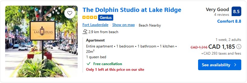 fort lauderdale diy vacation march 2025 accommodation