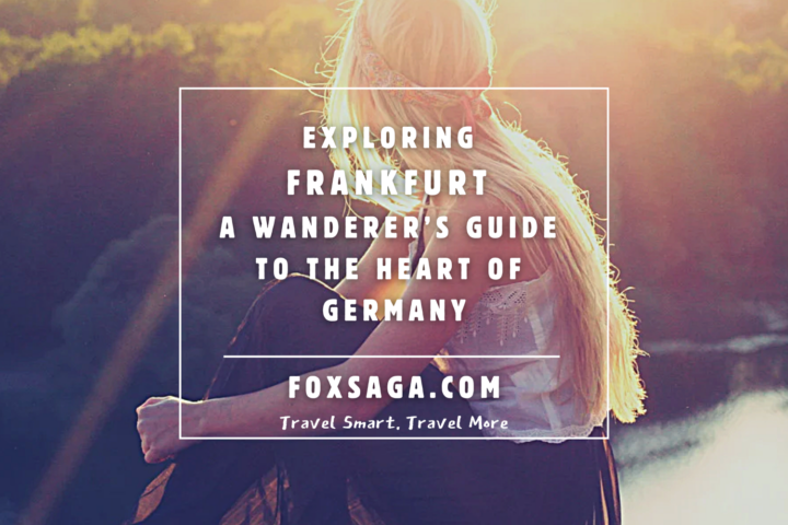 DIY vacation in Frankfurt from Toronto spring 2025