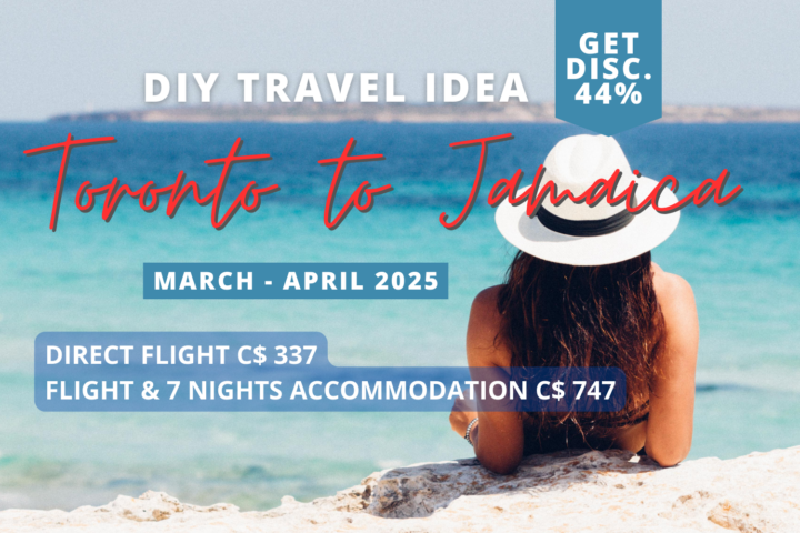 Trip travel wanderer from Toronto to Jamaica March 2025