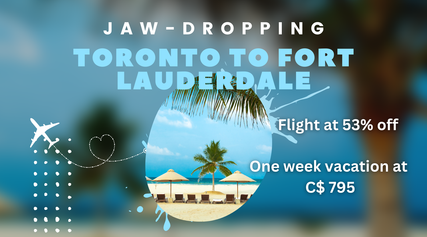 toronto to fort lauderdale diy vacation deal