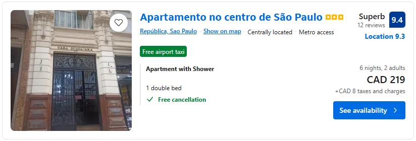 accommodation in sao paulo from montreal vacation bargain diy idea