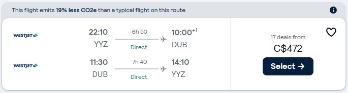 direct flight tornto to dublin diy vacation idea wanderer