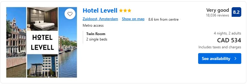 last minute vacation with hotel in amsterdam from toronto diy