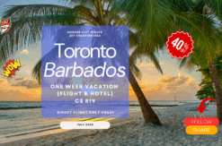Last minute adventure from Toronto vacation diy wanderer flight hotel