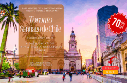 Last minute travel deal diy vacation toronto to santiago de chile