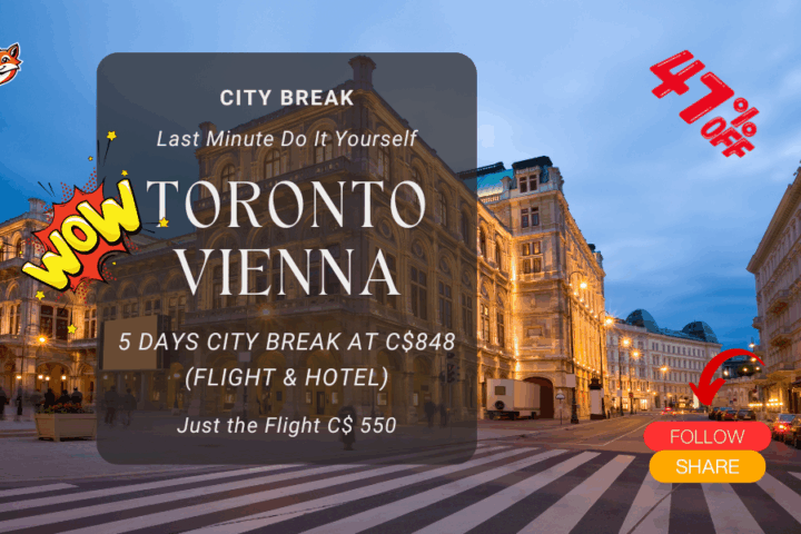 last minute city break from toronto to vienna summer time vacation diy idea