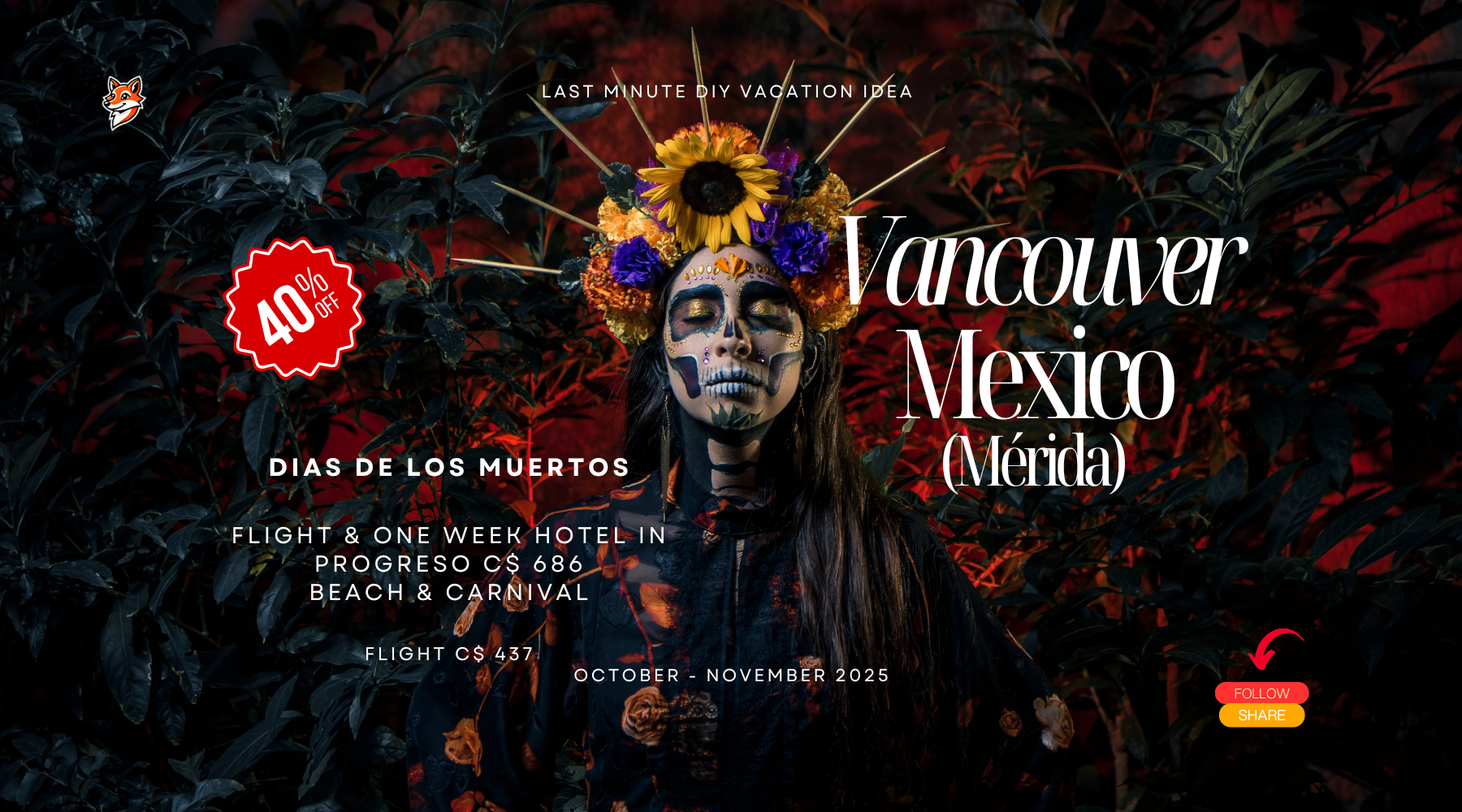 last minute vacationdiy vancouver to mexico deal idea traveler