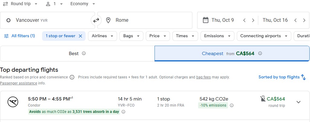 last minute flight from vancouver to rome diy adventure