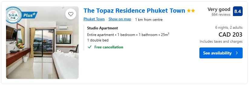 Toronto to Phuket Thailand hotel last minute diy vacation flight