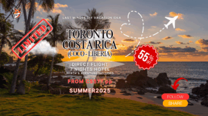 last minute summer vacation toronto to costa rica diy adventure